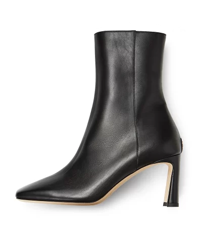 Jimmy Choo Kinsey 95 Leather Ankle Boots in Black - Image 9