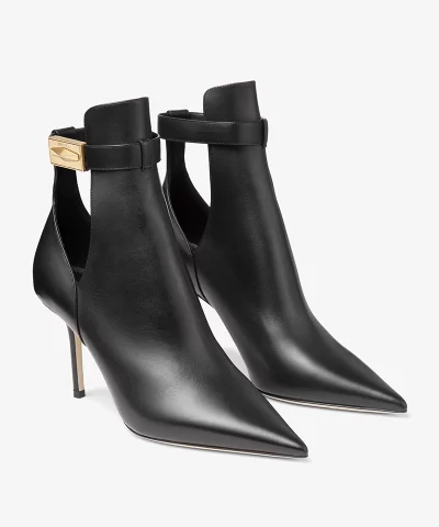 Jimmy Choo Nell Ankle Boot 85 In Black - Image 2