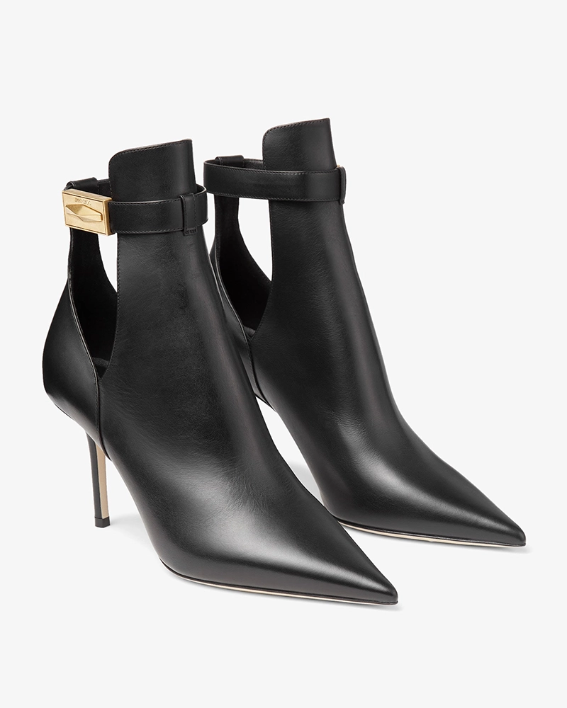 Alternative view of Jimmy Choo Nell Ankle Boot 85 In Black