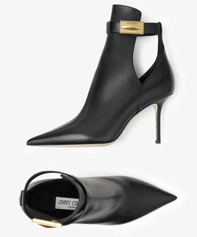 Jimmy Choo Nell Ankle Boot 85 In Black - Image 6