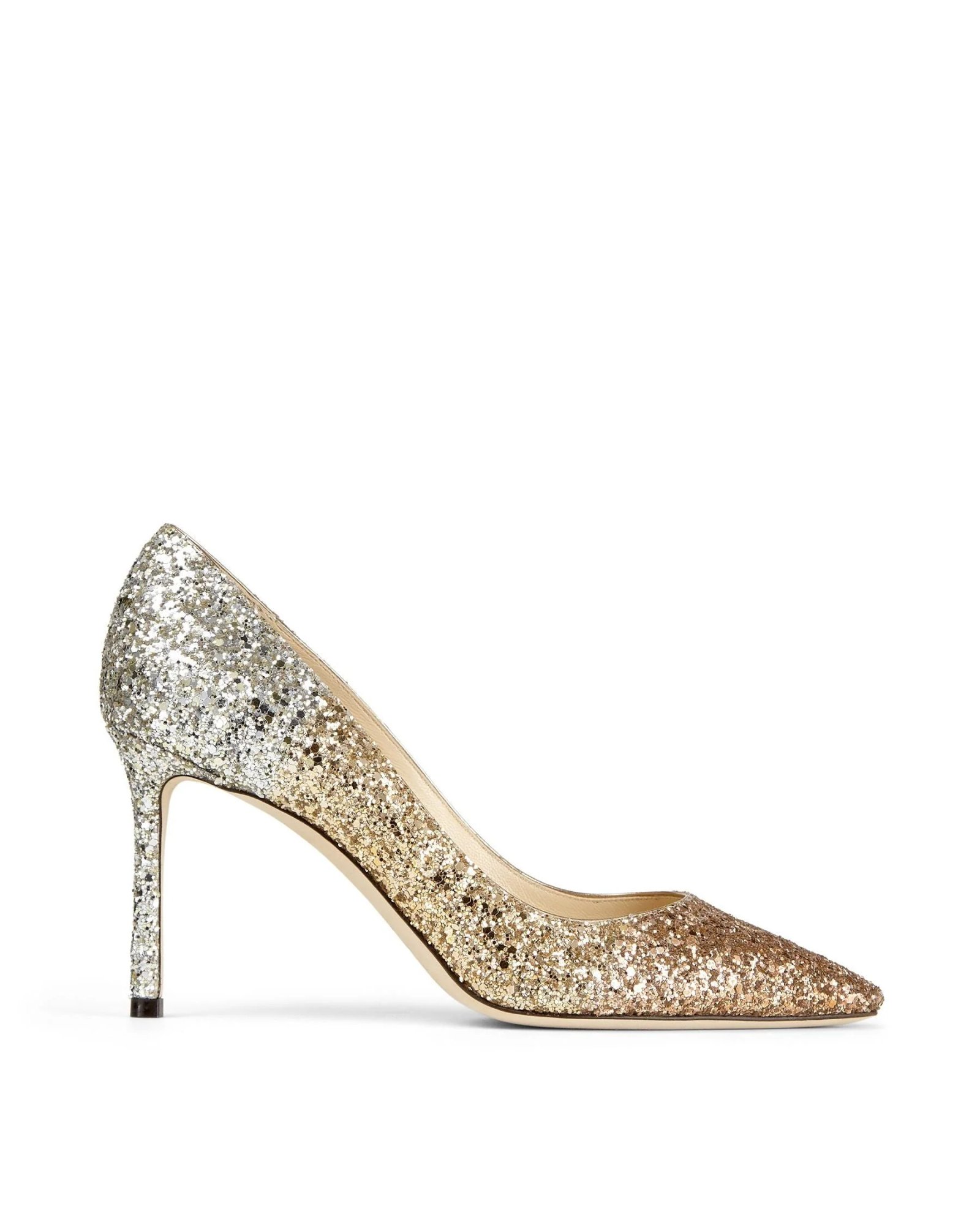 Alternative view of Jimmy Choo ROMY 85 Glitter Dégradé Pointed Pumps