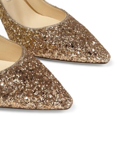 Jimmy Choo ROMY 85 Glitter Dégradé Pointed Pumps - Image 8