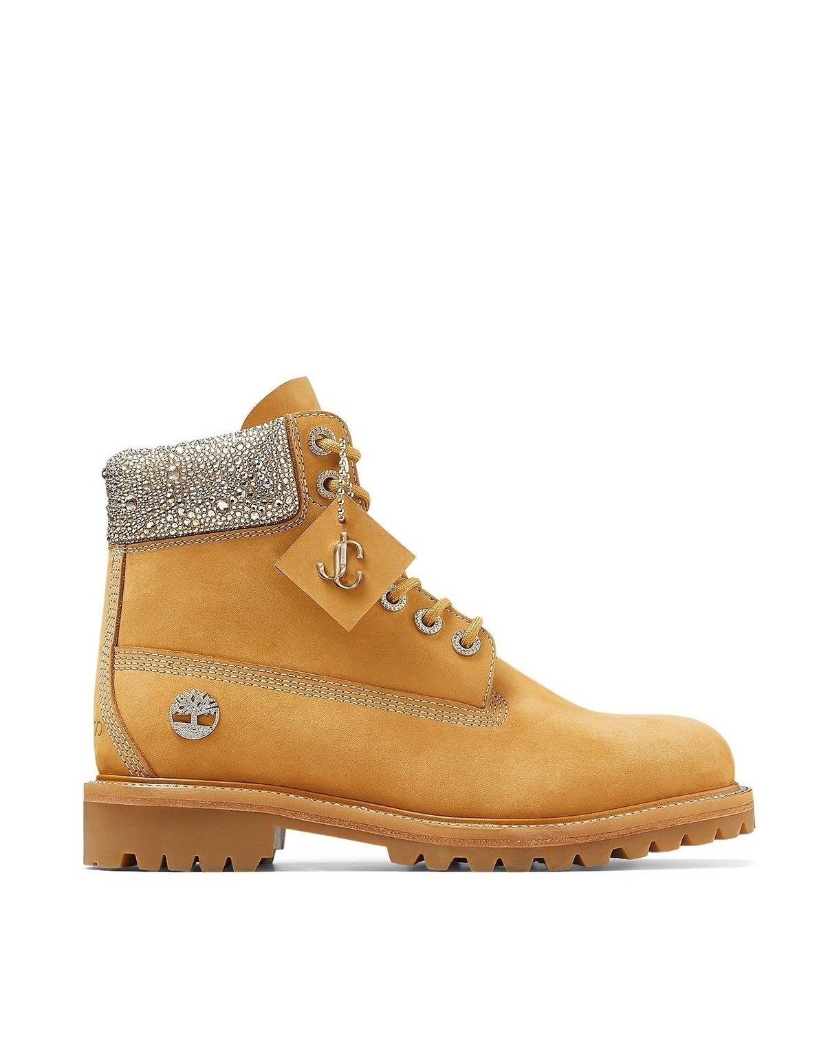 Jimmy Choo X Timberland 6-Inch Crystal Boots-20273576