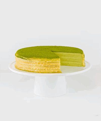 Alternative view of Green Tea Mille Crêpes