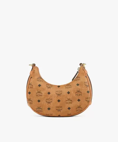 MCM Aren Crescent Hobo in Visetos 20290617 4