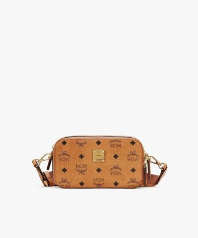 MCM E/W Camera Bag In Visetos-20259350