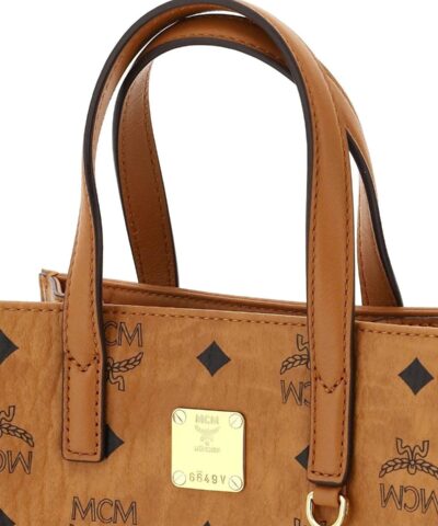MCM Klassik Mini Visetos Tote Bag 20259587 8