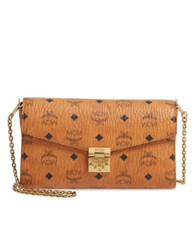 MCM Millie Monogrammed Leather Crossbody Bag-20269283