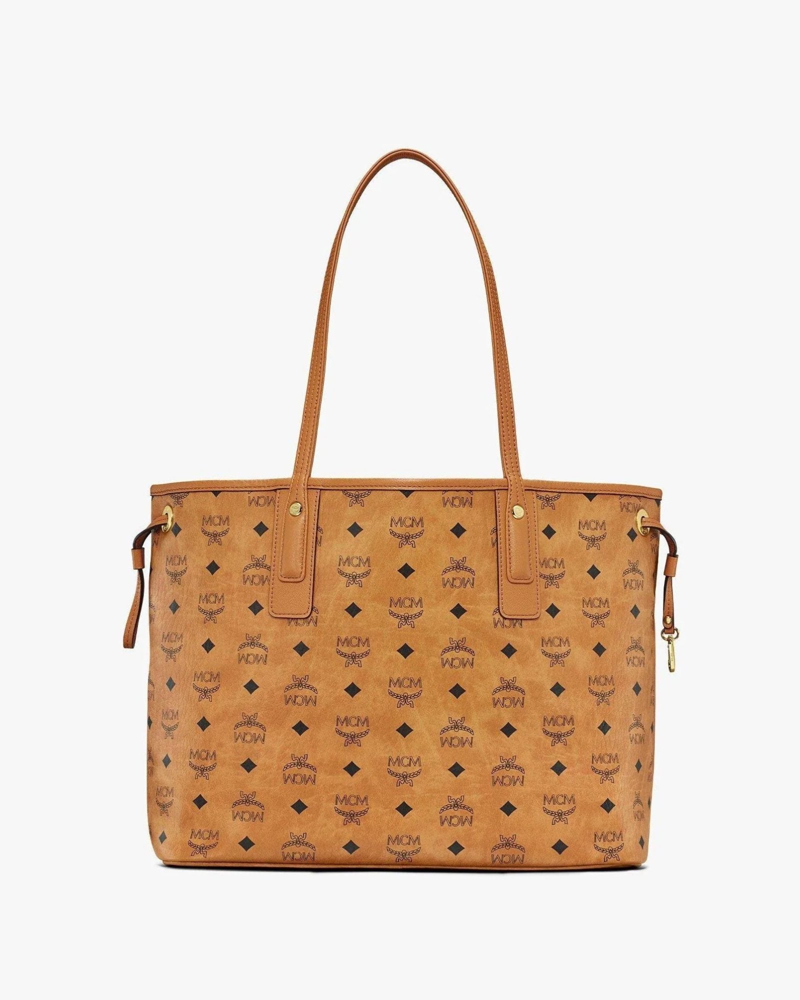 Alternative view of MCM Reversible Liz Shopper in Visetos