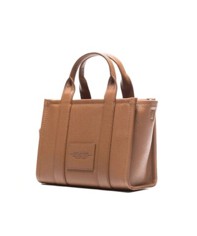 Marc Jacobs Brown The Leather Mini Tote Bag 20239754 1