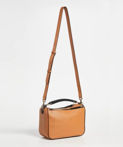 Alternative view of Marc Jacobs Mustard The Softbox Top Handle Bag