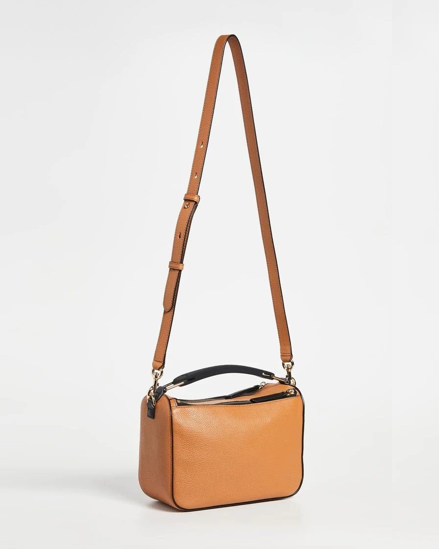 Alternative view of Marc Jacobs Mustard The Softbox Top Handle Bag