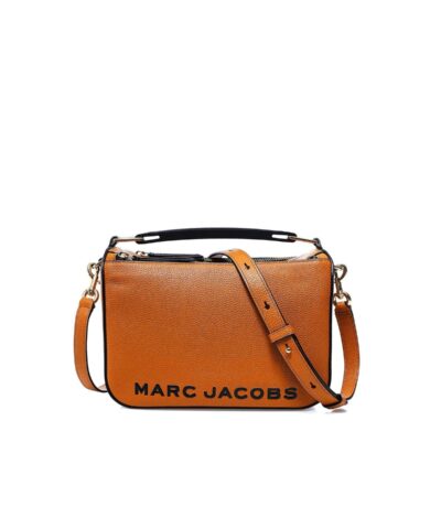 Marc Jacobs Mustard The Softbox Top Handle Bag-20242505