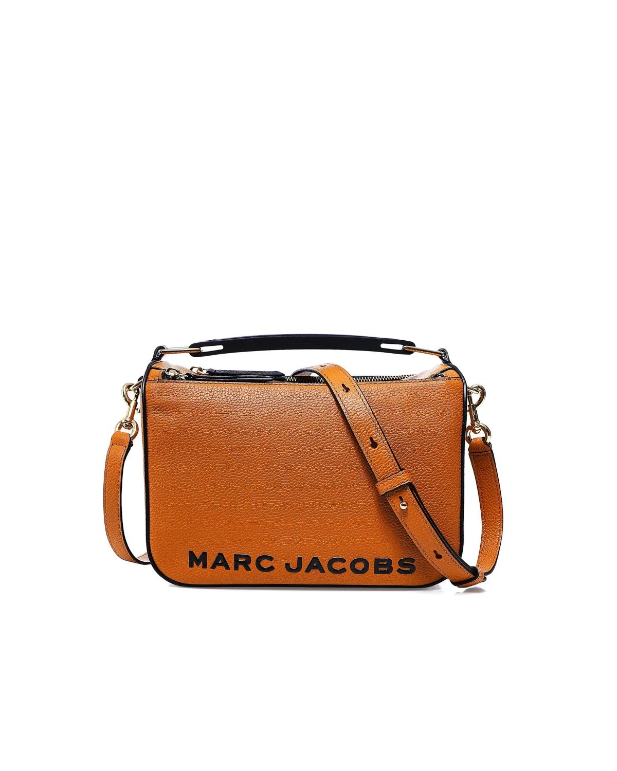Marc Jacobs Mustard The Softbox Top Handle Bag-20242505