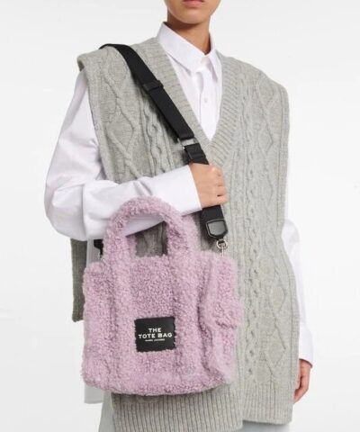 Marc Jacobs Small Traveler Faux Fur Tote 20242444 4