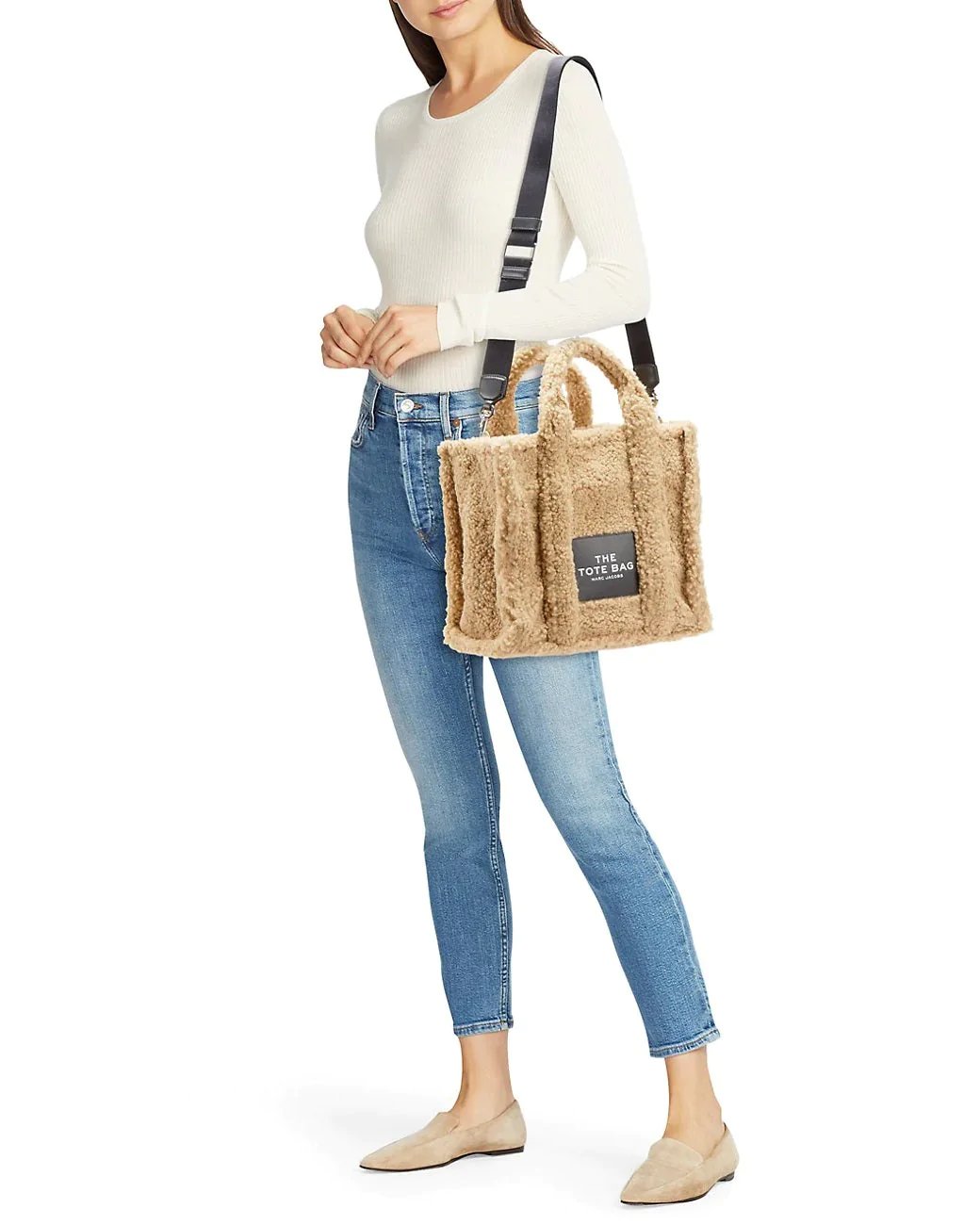 Alternative view of Marc Jacobs Small Traveler Faux Fur Tote