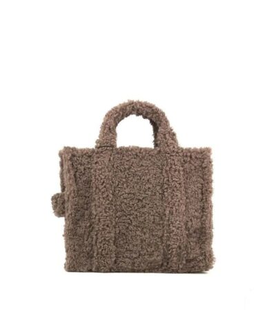 Marc Jacobs Small Traveler Faux Fur Tote - Image 8