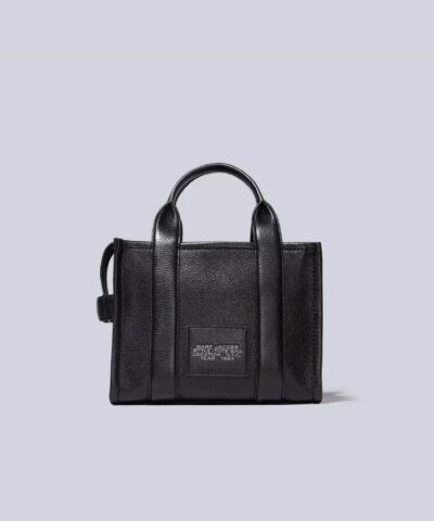 Alternative view of Marc Jacobs The Black Leather Mini Tote Bag