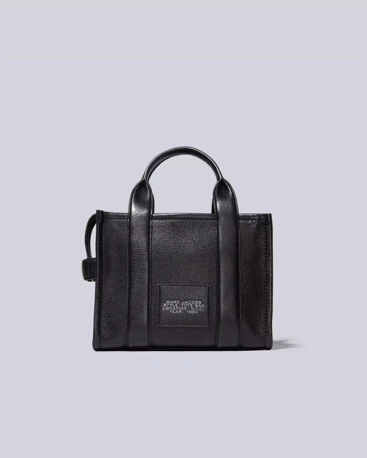 Alternative view of Marc Jacobs The Black Leather Mini Tote Bag