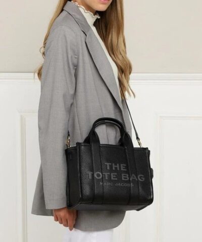 Marc Jacobs The Black Leather Mini Tote Bag - Image 5