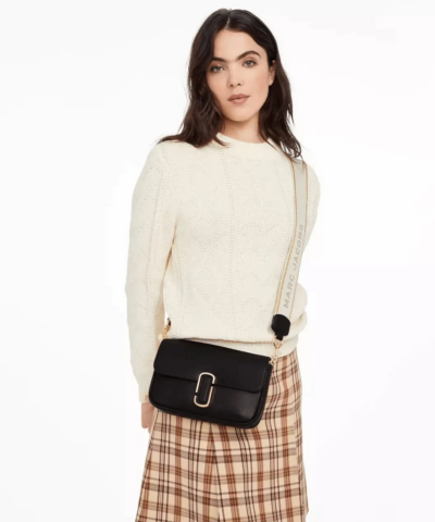 Marc Jacobs The J Marc Shoulder Bag In Black 20297171 3