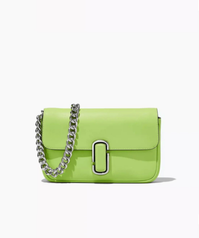 Marc Jacobs The J Marc Shoulder Bag In Green Glow-20297160