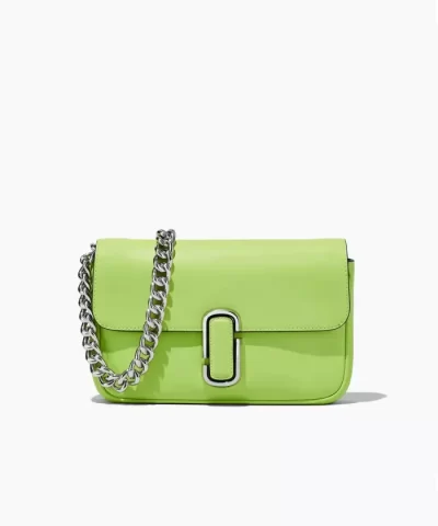 Marc Jacobs The J Marc Shoulder Bag In Green Glow-20297161