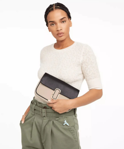 Marc Jacobs The J Marc Shoulder Bag In Greige Multi 20297178 2
