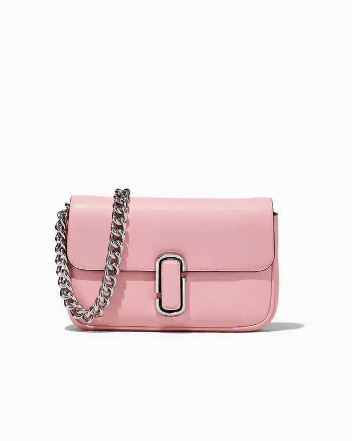 Marc Jacobs The J Marc Shoulder Bag In Quartz Pink-20297167