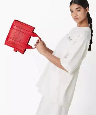 Marc Jacobs The Leather Mini Tote Bag - Image 12