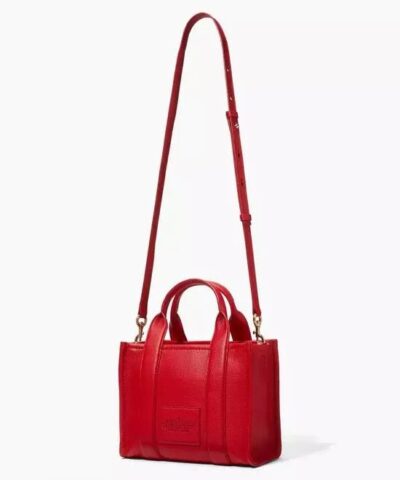 Marc Jacobs The Leather Mini Tote Bag - Image 4