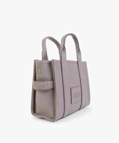 Marc Jacobs The Leather Mini Tote Bag In Cement 20239285 2