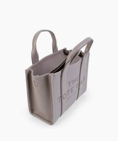 Marc Jacobs The Leather Mini Tote Bag In Cement 20239285 3