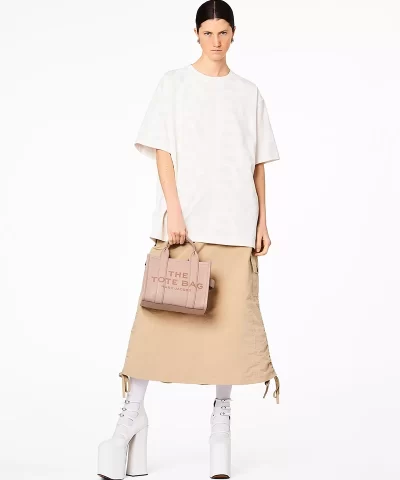 Marc Jacobs The Leather Small Tote Bag - Image 7