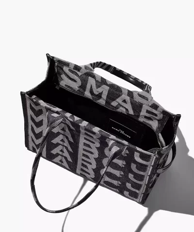 Marc Jacobs The Monogram Denim Larger Tote Bag 20311415 4