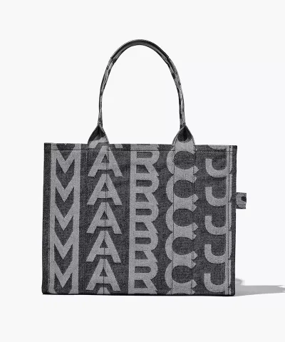 Marc Jacobs The Monogram Denim Larger Tote Bag-20311423