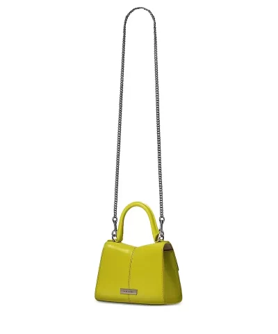 Marc Jacobs The St. Marc Mini Top Handle In Acid Lime 20311277 2