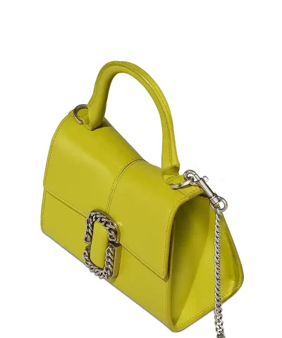 Marc Jacobs The St. Marc Mini Top Handle In Acid Lime 20311277 4