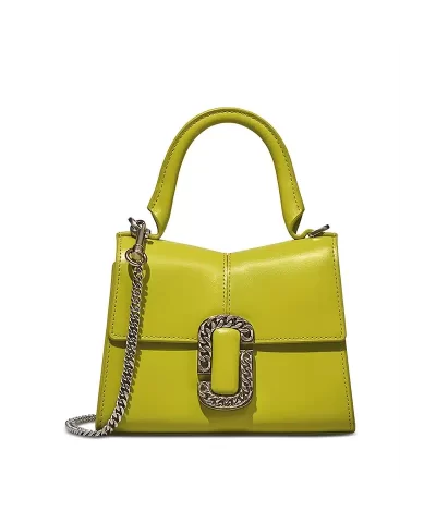 Marc Jacobs The St. Marc Mini Top Handle In Acid Lime-20311277