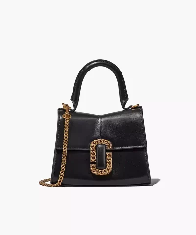 Marc Jacobs The St. Marc Mini Top Handle In Black-20311366