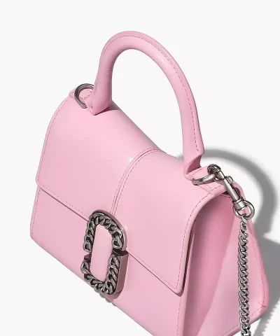 Marc Jacobs The St. Marc Mini Top Handle In Pink 20311334 4