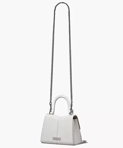 Marc Jacobs The St. Marc Mini Top Handle In White 20311405 3