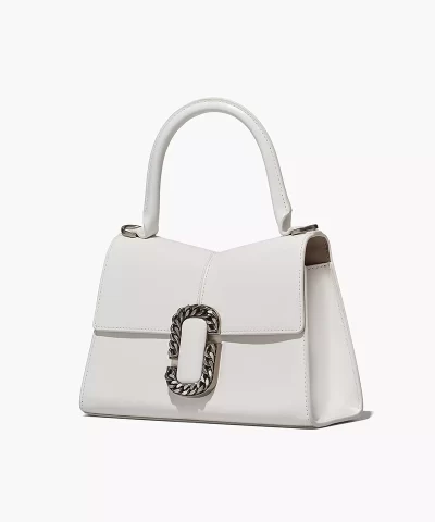 Marc Jacobs The St. Marc Top Handle In White 20311313 2