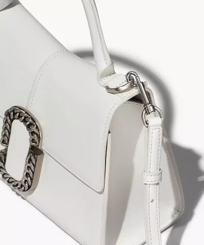 Marc Jacobs The St. Marc Top Handle In White 20311313 3