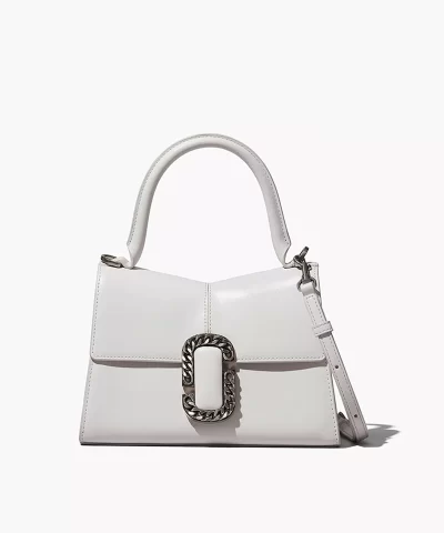 Marc Jacobs The St. Marc Top Handle In White-20311330