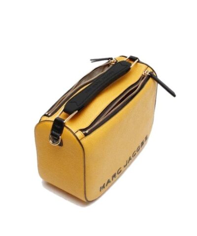 Marc Jacobs Yellow The Softbox Top Handle Bag 20242511 3