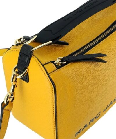 Marc Jacobs Yellow The Softbox Top Handle Bag 20242511 5