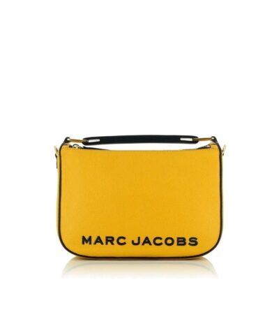 Marc Jacobs Yellow The Softbox Top Handle Bag 20242511 6