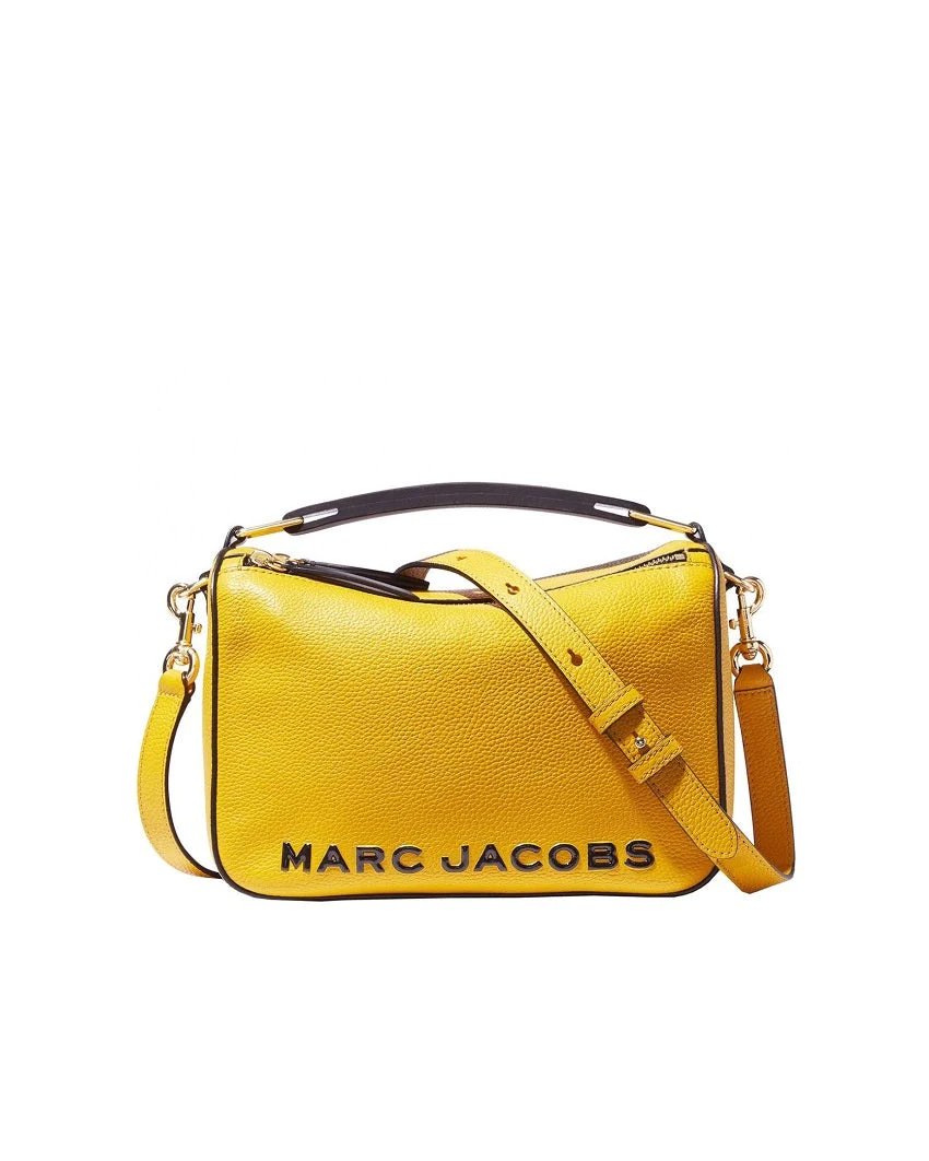 Marc Jacobs Yellow The Softbox Top Handle Bag-20242511
