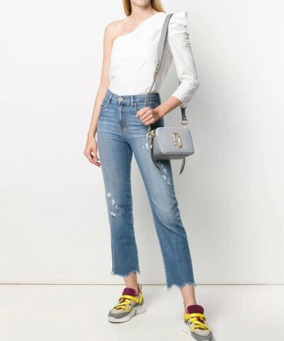 Marc by Marc Jacobs The Softshot 21 Crossbody Bag Grey 20269264 3